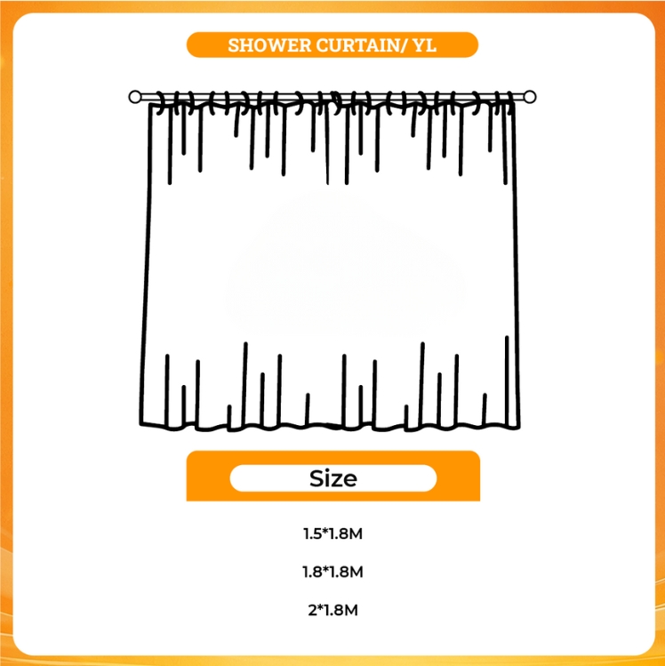 3D shower curtain - Lewis Hamilton Store